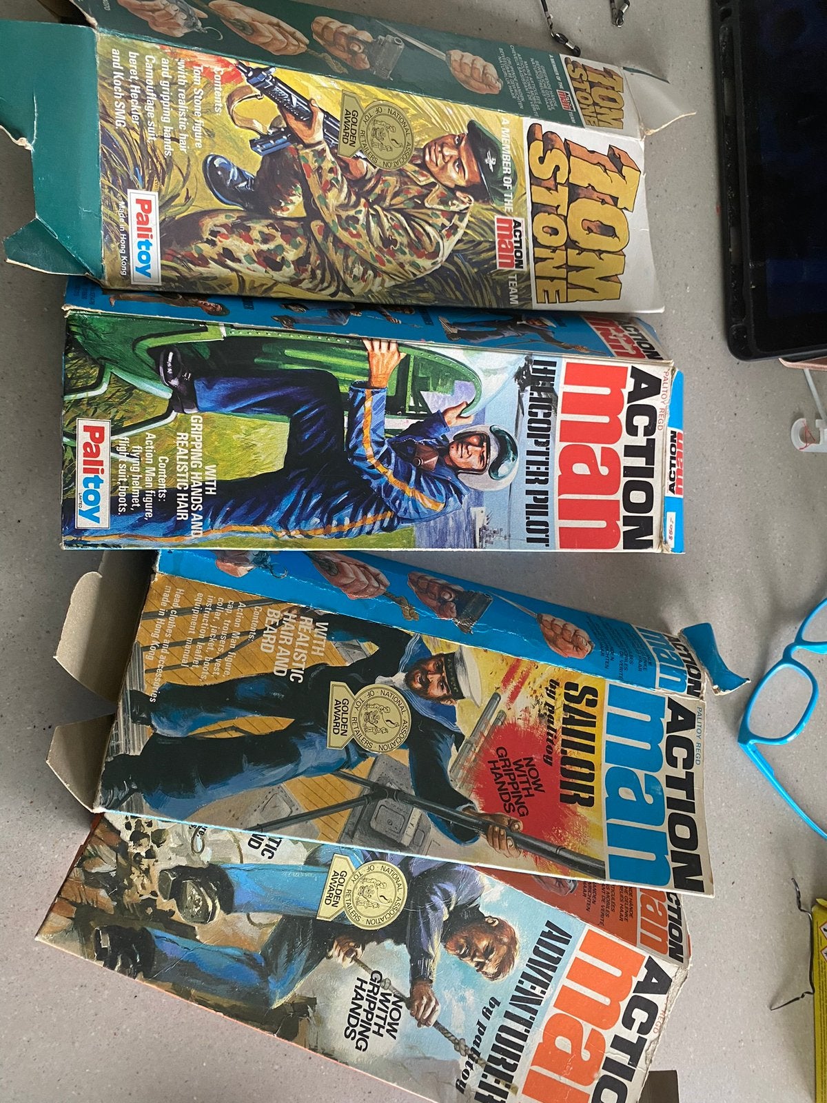 Vintage actionman lot, Ophalen, Zo goed als nieuw