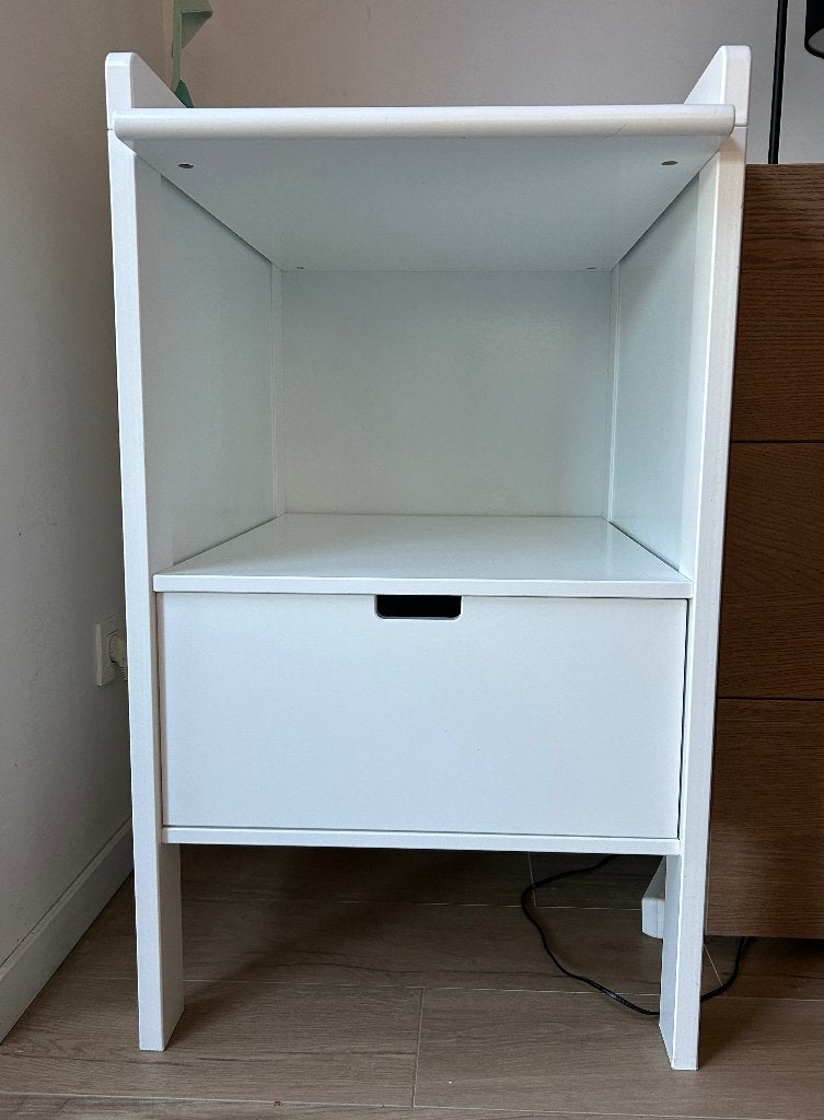 Bopita luiertafel wit, Kinderen en Baby's, Kinderkamer | Commodes en Kasten, Ophalen, Minder dan 75 cm, 70 cm of meer, Zo goed als nieuw