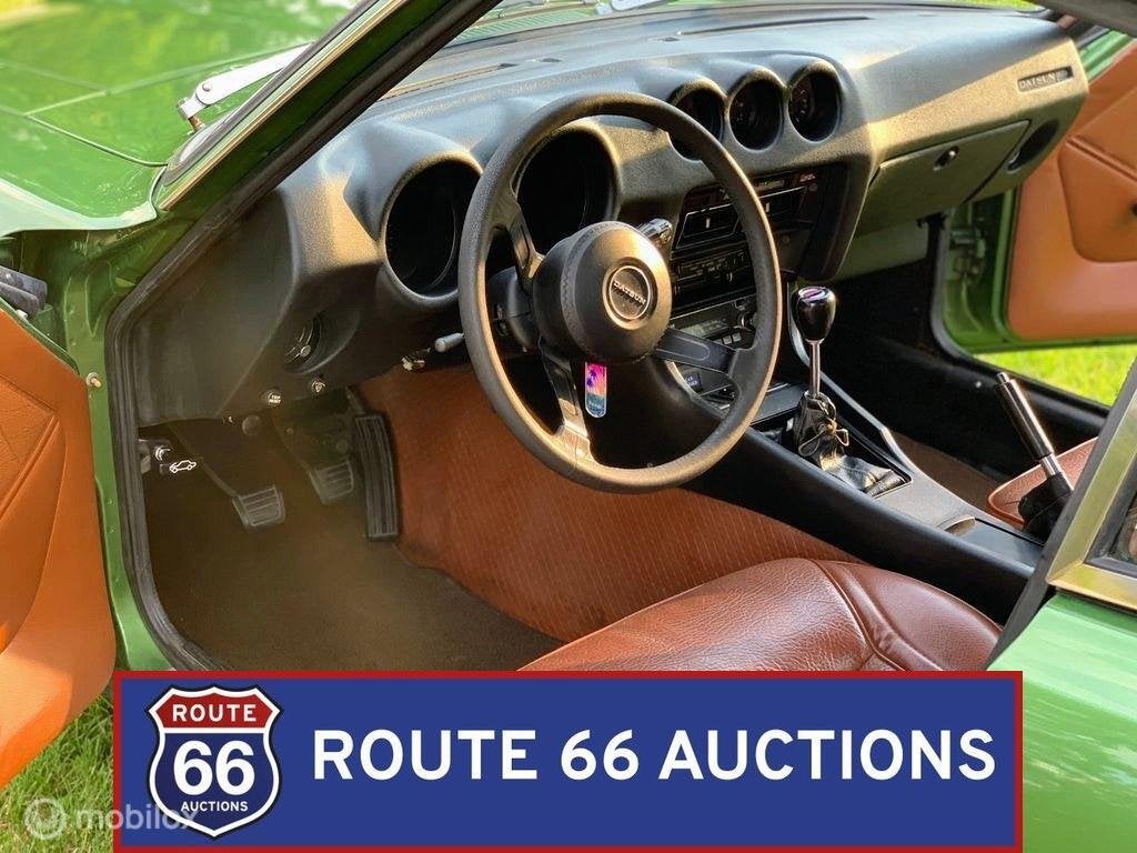Datsun 260Z | 1974 | Route 66 Auctions, Auto's, Overige merken, Zwart, Bedrijf, Handgeschakeld