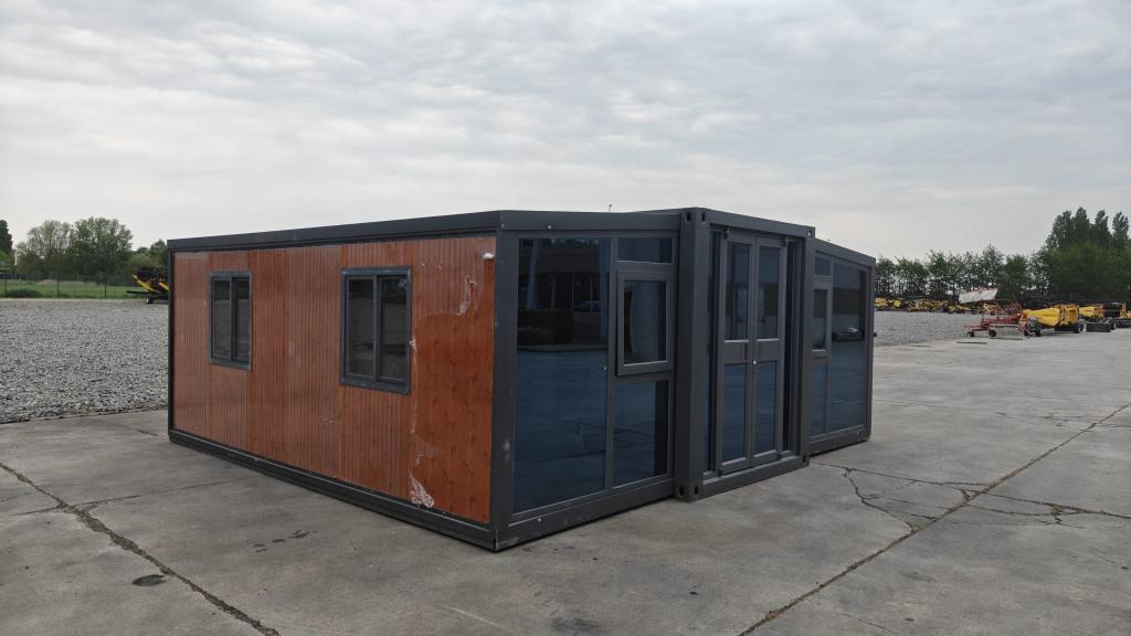 Mobiele containerwoning met badkamer en 2 slaapkamers., Enlèvement