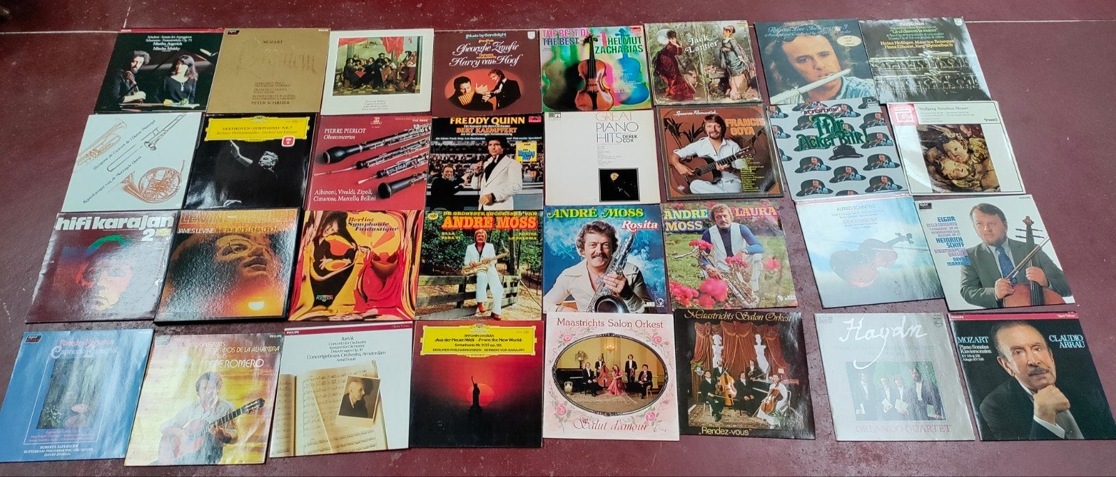 Vinyl plaat LP 111 stuks waarvan dubbele = 50 EUR, Ophalen
