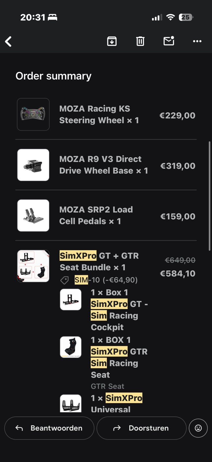 Volledige sim rig te koop