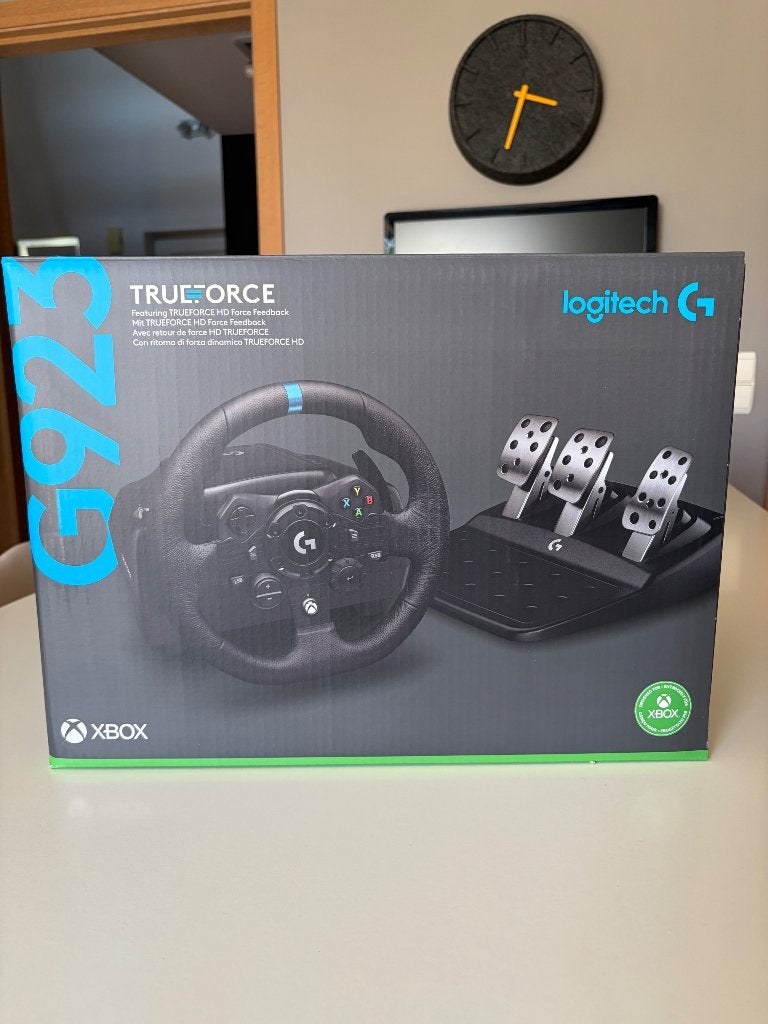 Volant Logitech g923 xbox series/one et windows 10/11, Enlèvement, Comme neuf, Volant ou Accessoire de sport, Xbox Series S