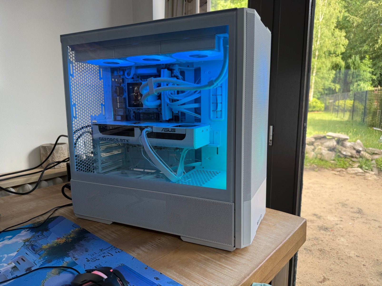 Witte high end game pc intel i9 14900k rtx 5070 32gb ddr5, Computers en Software, Ophalen, 32 GB, Zo goed als nieuw, Gaming