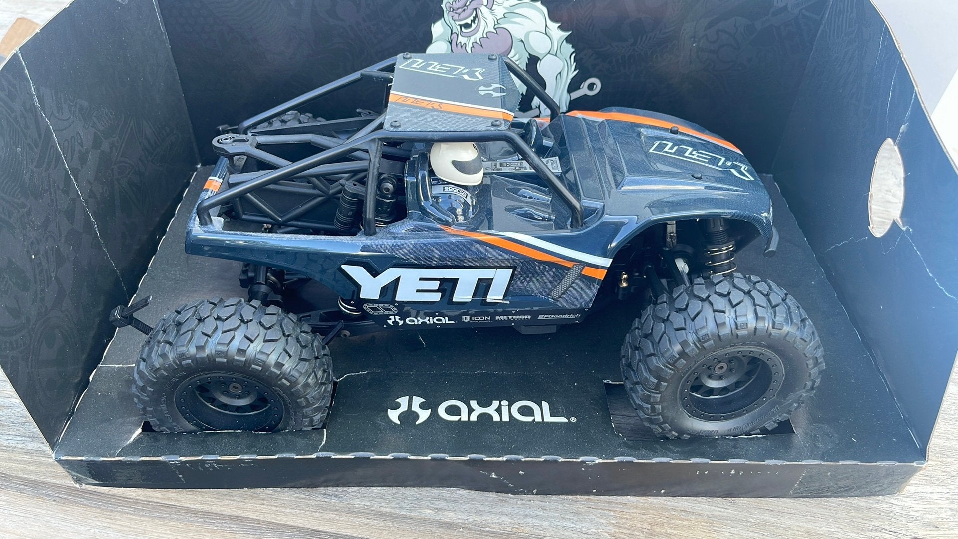 Axial Yeti jr 1/18, Ophalen of Verzenden, Zo goed als nieuw