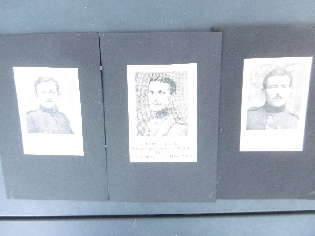 Foto's van drie oorlogsveteranen 14/18, Verzamelen, Ophalen of Verzenden, Landmacht, Foto of Poster