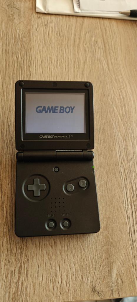 Gameboy Advance sp - zwart -, Games en Spelcomputers, Ophalen, Refurbished, Game Boy Advance SP