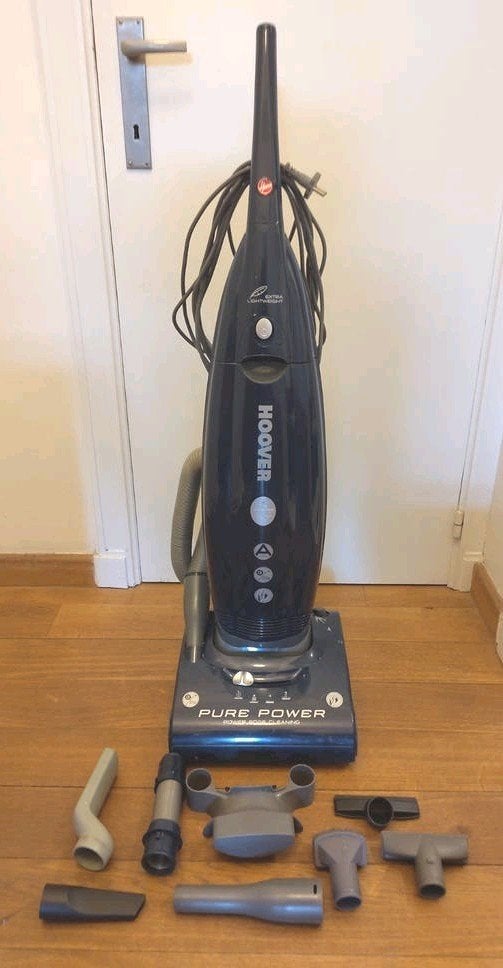 Hoover Pure Power rechtopstaande stofzuiger + accessoires, Overige merken, Gebruikt, Geschikt voor huisdieren, Overige typen