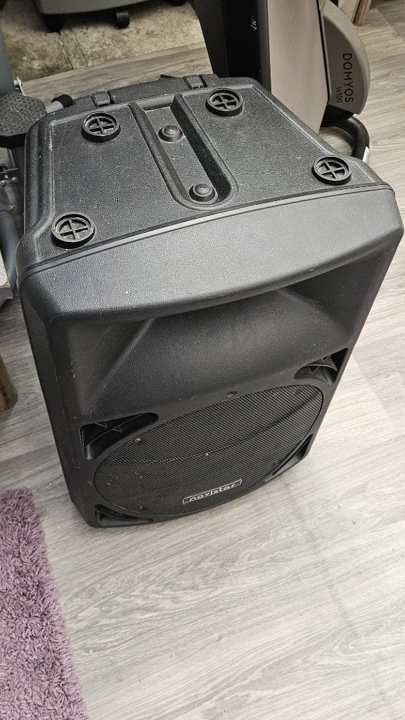 Enceinte avec 2 micros -  mariages, fêtes et événements, Enlèvement, Utilisé, Autres types, Autres marques