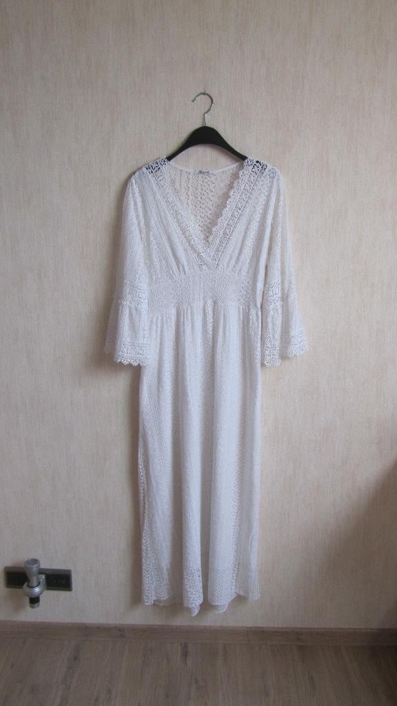 Lang wit kleed M. Nieuw, Kleding | Dames, Wit, Nieuw, Stylange, Onder de knie