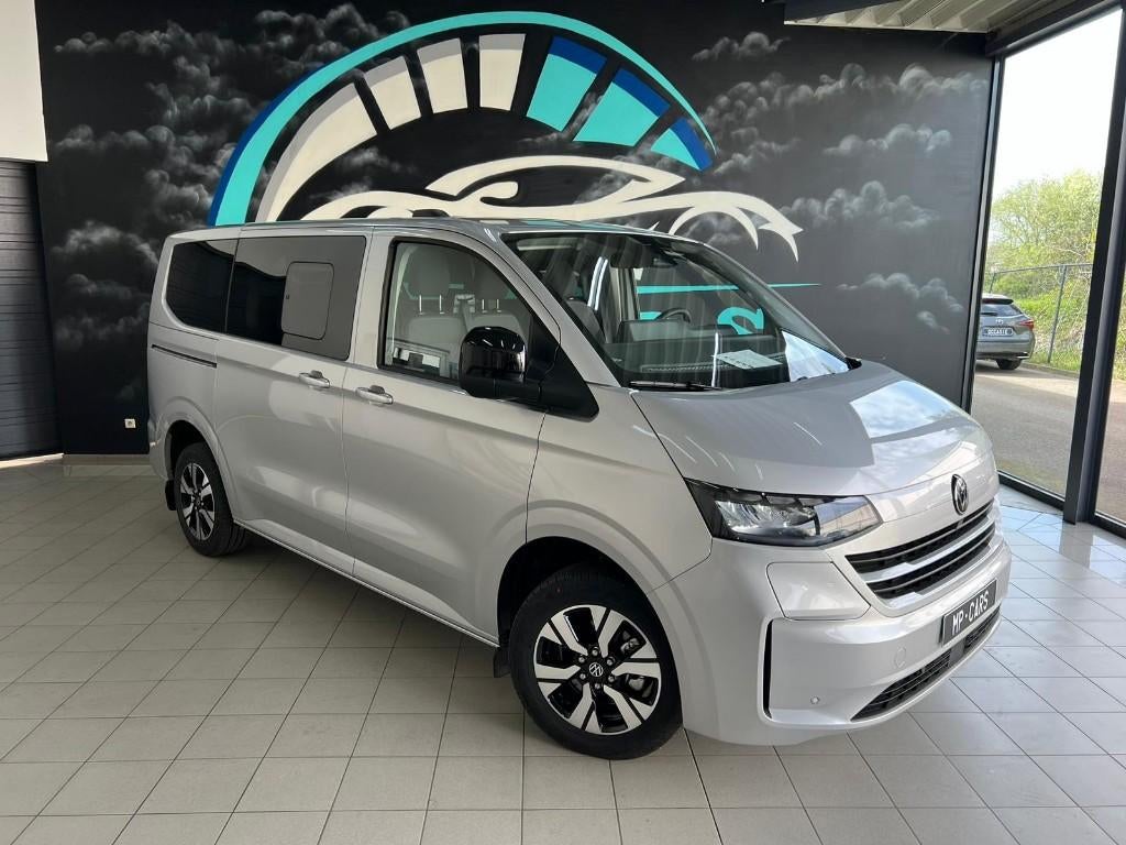 Volkswagen E-Caravelle / 9zitplaatsen / 305km rijbereik, Auto's, Volkswagen, 5 deurs, Zilver of Grijs, Te koop, Voorwielaandrijving