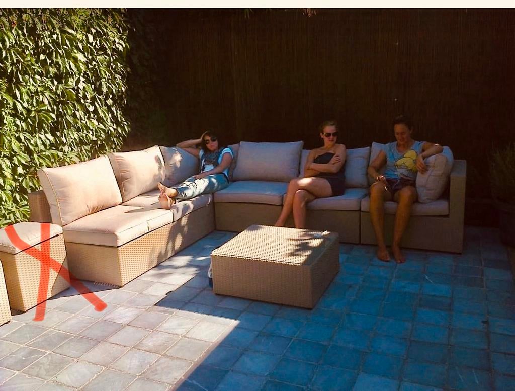 Buiten salon, Ophalen, Gebruikt