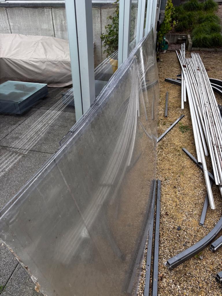 Plexiplaten 4mm dik, Doe-het-zelf en Bouw, Metalen, Ophalen, Gebruikt