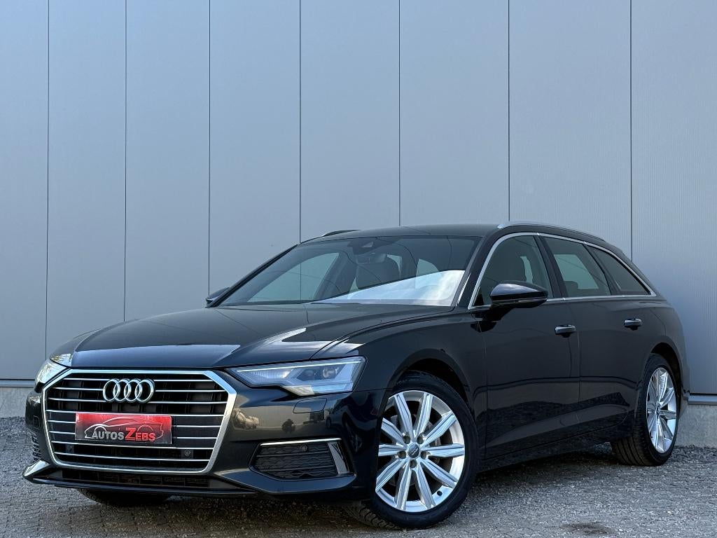Audi A6 Avant 40TDi Stronic BTW/VAT Xenon Keyless VCP Memory, Auto's, Stof, Euro 6, 4 cilinders, Zwart