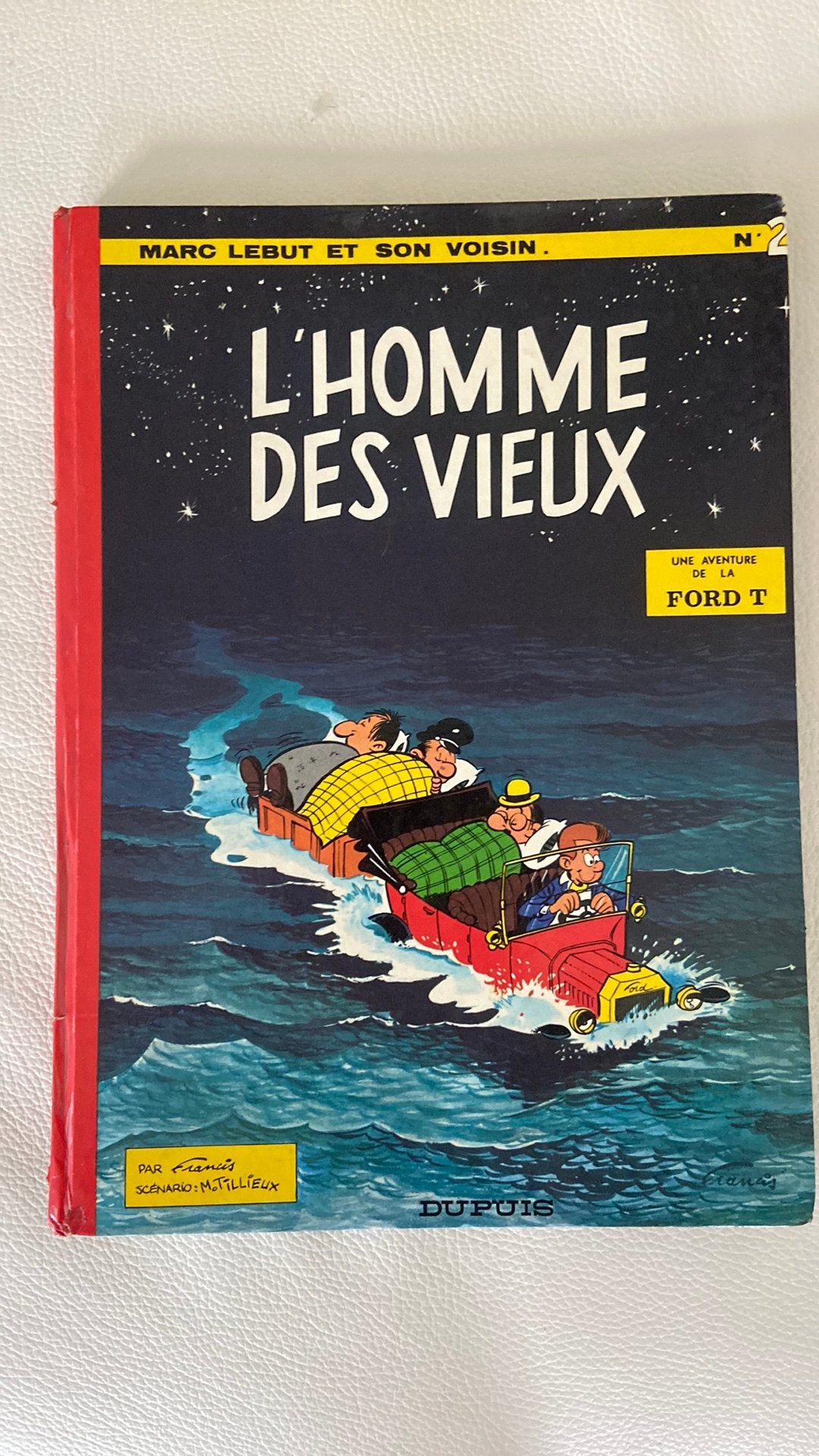 Ancienne bd Marc Lebut T 2 « l’homme des vieux » eo 1969 BE, Enlèvement ou Envoi, Utilisé