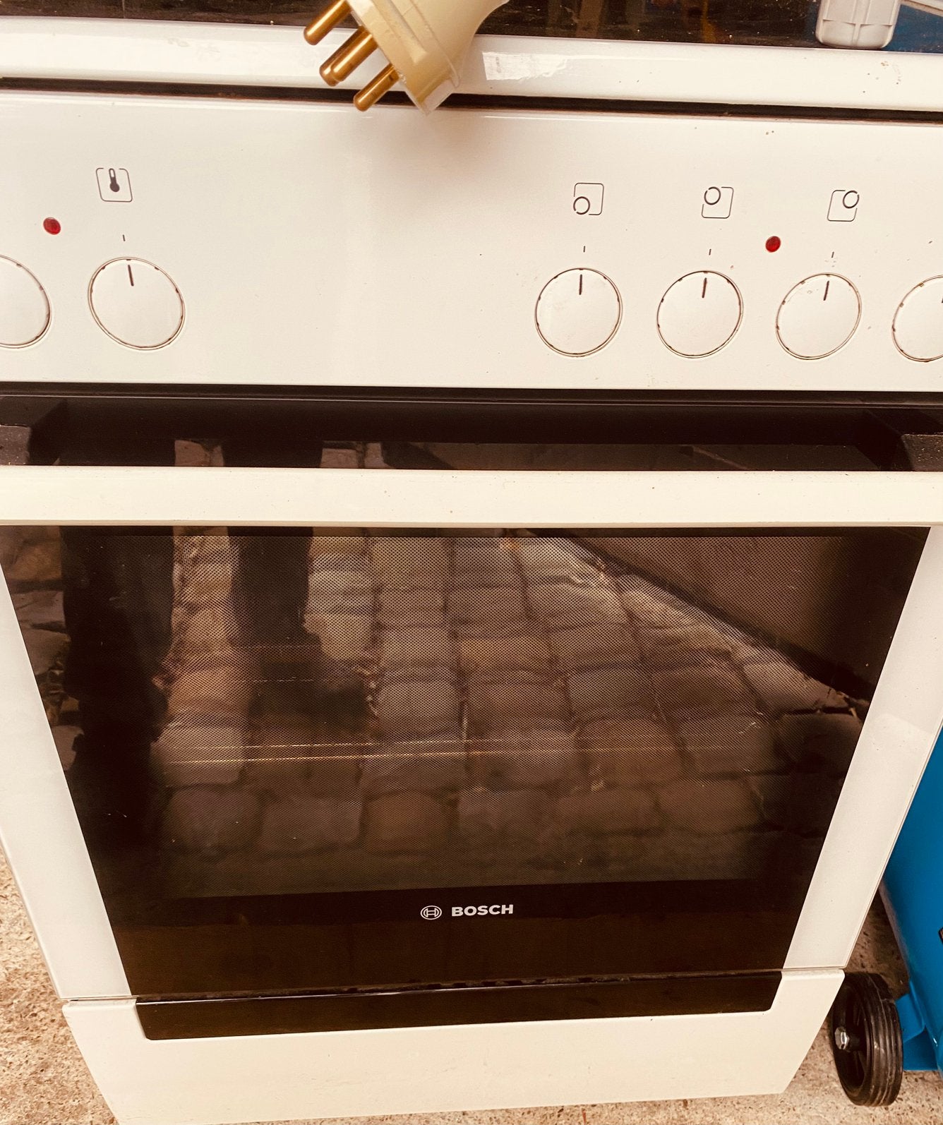 Cuisinière Bosch vitrocéramique + four, Electroménager, Enlèvement, Utilisé, Bosch, Four