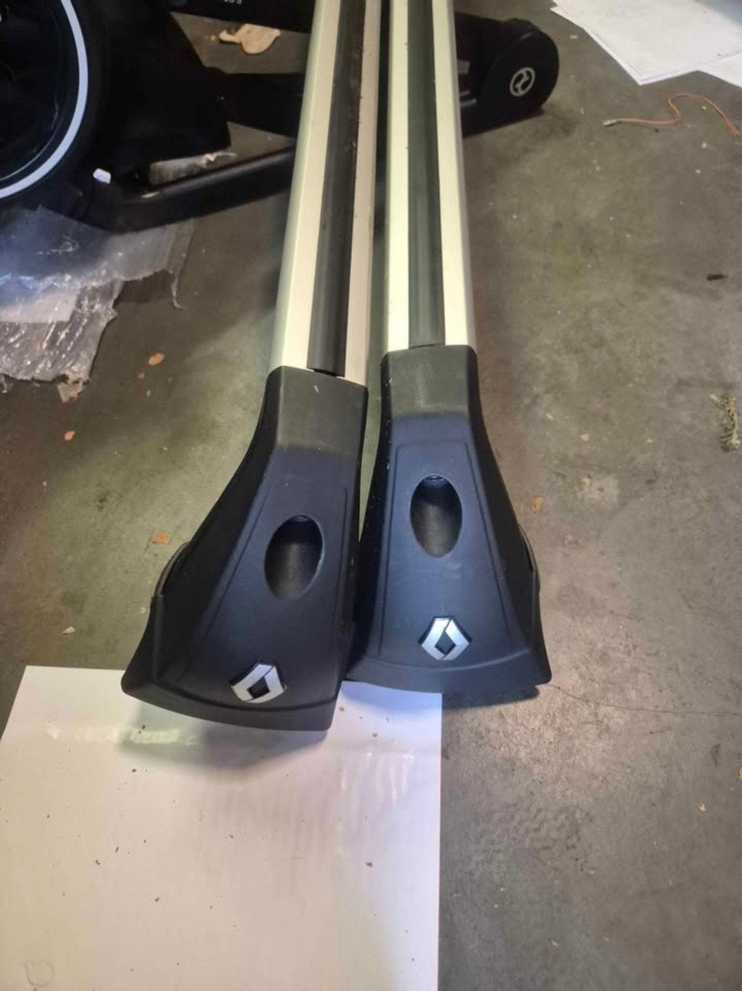 Renault talisman dakdrager, Ophalen