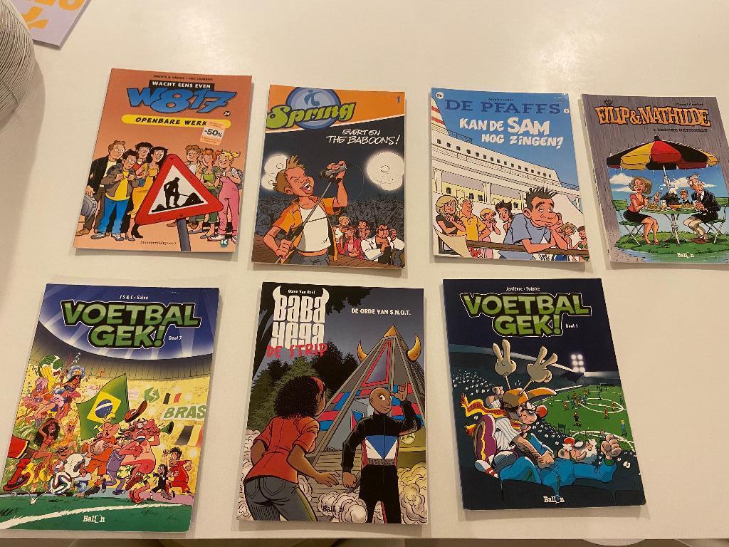 Pakket strips, Ophalen, Gelezen
