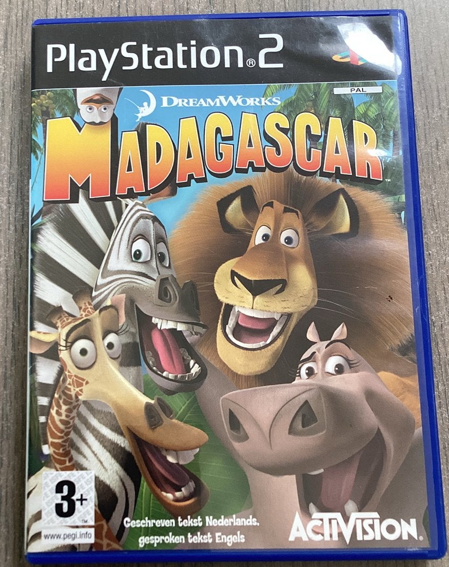 PS2 Madagascar, Enlèvement, Comme neuf