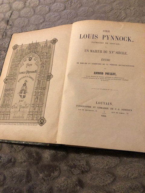 Sire Louis Pynnock, Patricien de Louvain ou une mère, Enlèvement ou Envoi, Edmond Poullet