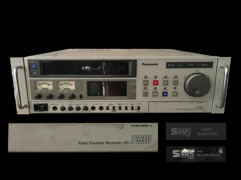 Panasonic AG-7330, TV, Hi-fi & Vidéo, Enlèvement, Utilisé, Lecteur ou enregistreur VHS