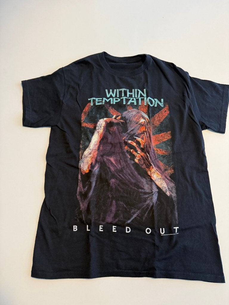 Within Temptation Bleed Out T-shirt unisex M, Cd's en Dvd's, Ophalen of Verzenden, Zo goed als nieuw