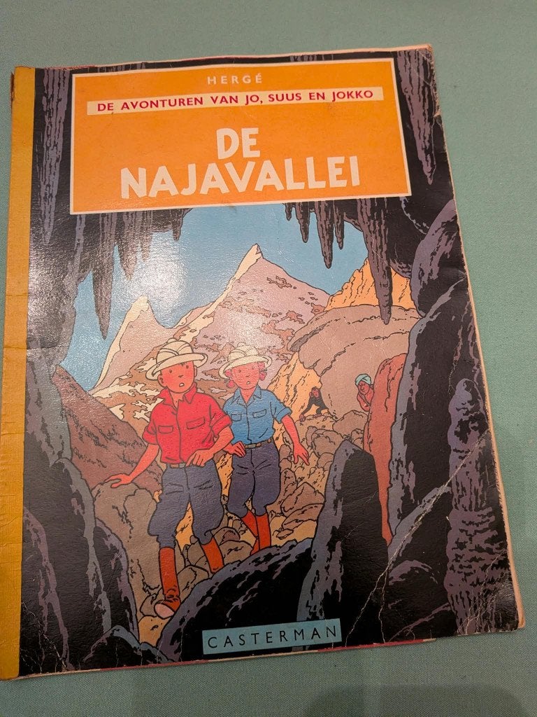 Oude strips, Meerdere stripboeken, Ophalen of Verzenden, Gelezen