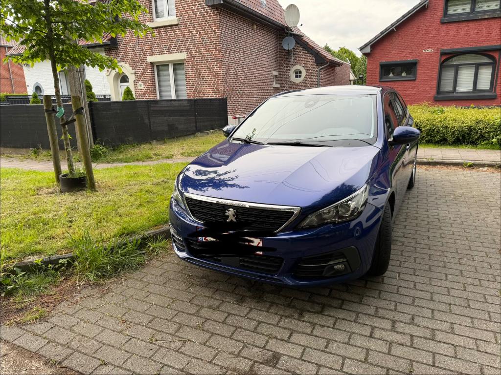 Peugeot 308 blue hdi 1.5  11/2019, Auto's, Peugeot, Voorwielaandrijving, 75 kW, Blauw, Particulier