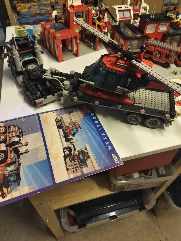 lego 5590 Model Team - Whirl and Wheel Super Truck, Kinderen en Baby's, Speelgoed | Duplo en Lego, Ophalen of Verzenden, Lego