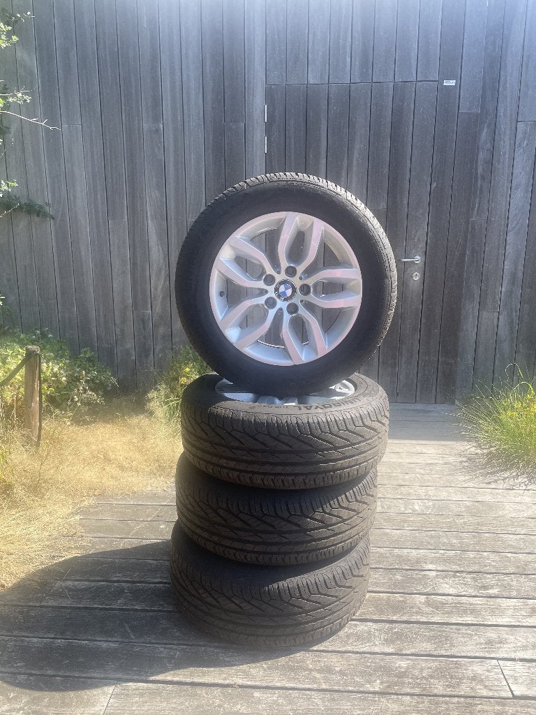Velgen met band 225/60 R17 voor BMW X3 BJ 2012, Ophalen, Gebruikt, Banden en Velgen, 17 inch