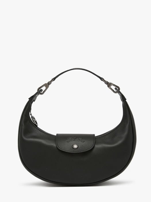 LONGCHAMP  Bolso bandolera S Le pliage xtra cuero, Bijoux, Sacs & Beauté, Enlèvement, Neuf, Noir, Sac à main