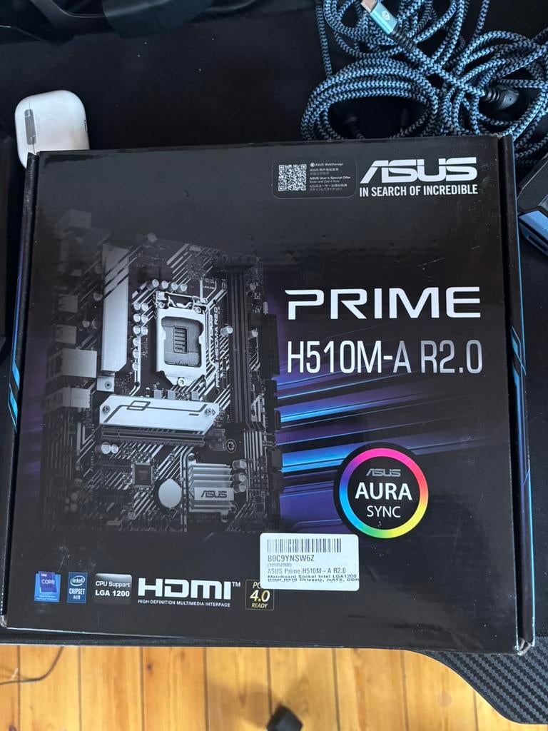 Carte mere asus prime h510m-a r2.0, Enlèvement, Comme neuf