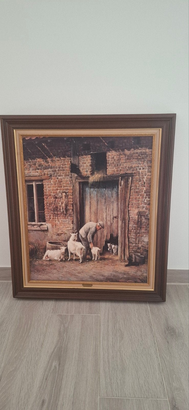 origineel gesigneerd werk van Leon Engelen, Antiek en Kunst, Ophalen, Gesigneerd, Doek
