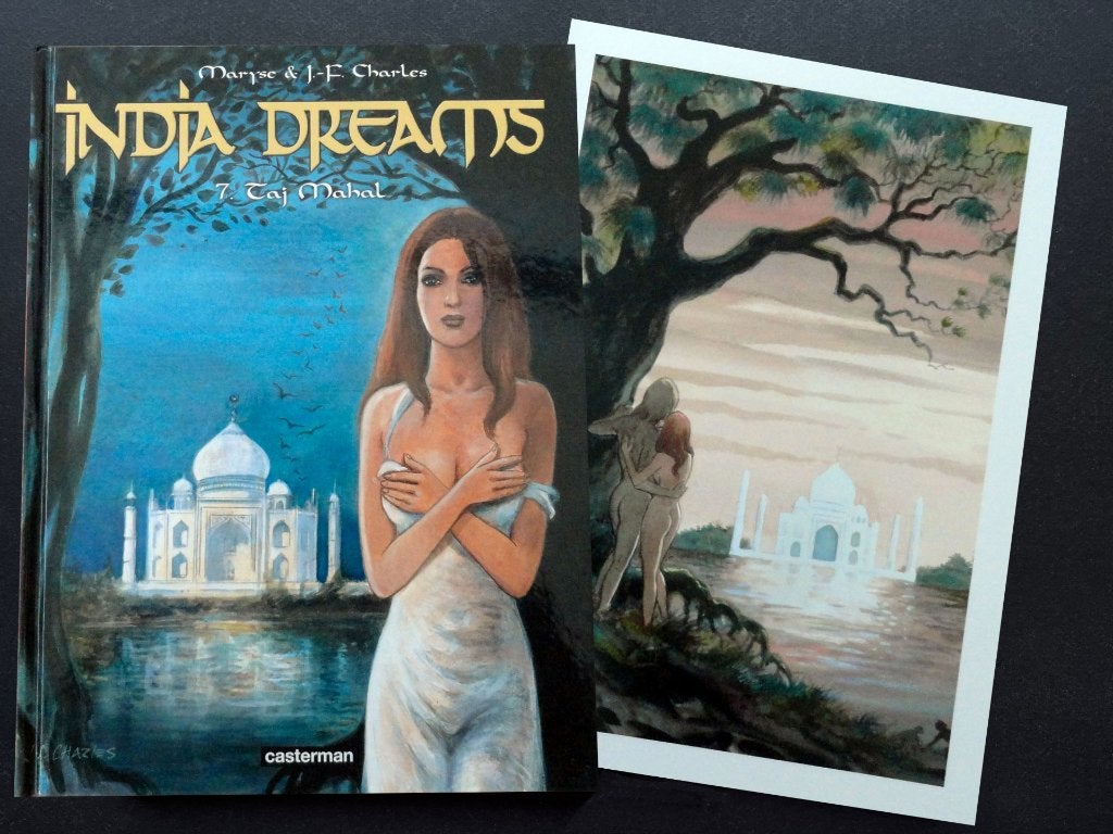 India Dreams T7+XL- Taj Mahal - Charles - EO2012 - Casterman, Enlèvement ou Envoi