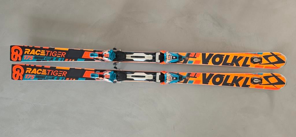 Völkl - Racetiger 175, 160 tot 180 cm, Zo goed als nieuw, Carve, Ophalen