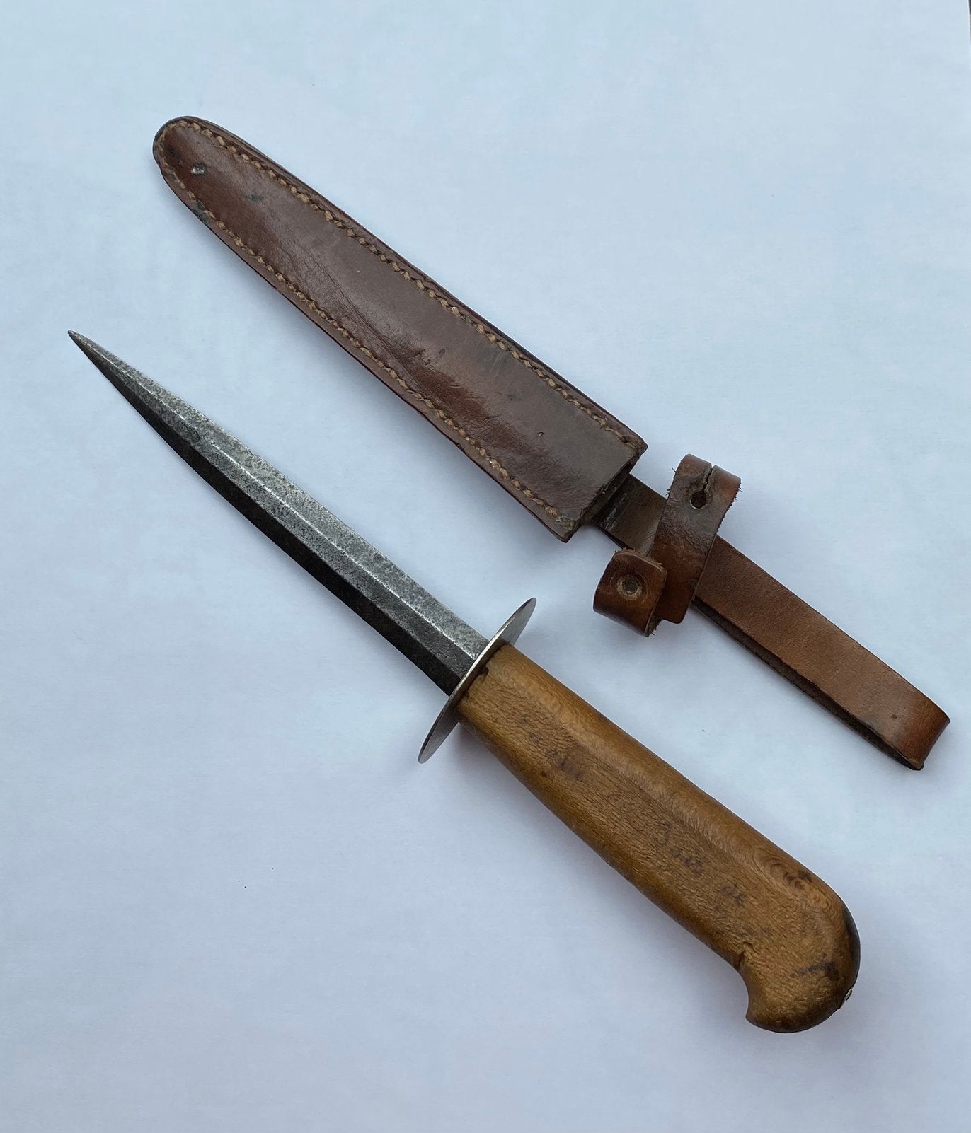 Poignard de tranchée Coutrot n. 6 WW1, Collections, Envoi, Armée de terre, Couteau ou Poignard