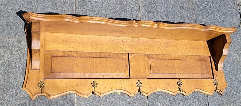 Houten wandkapstok, Huis en Inrichting, Gebruikt, 100 tot 150 cm, Hout, Ophalen