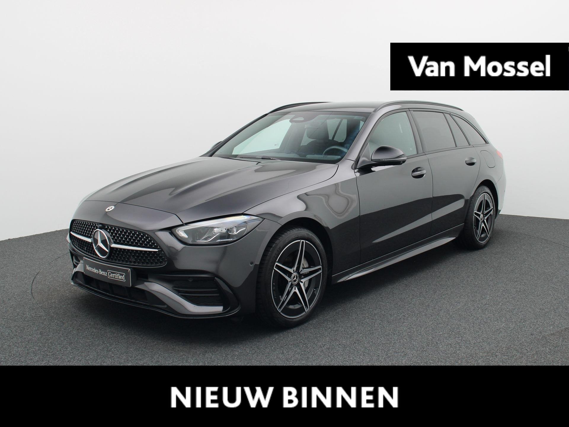 Mercedes-Benz C-Klasse 300 e AMG Line Break + PANORAMISCH DA, Autos, Argent ou Gris, Achat, 1800 kg, Euro 6