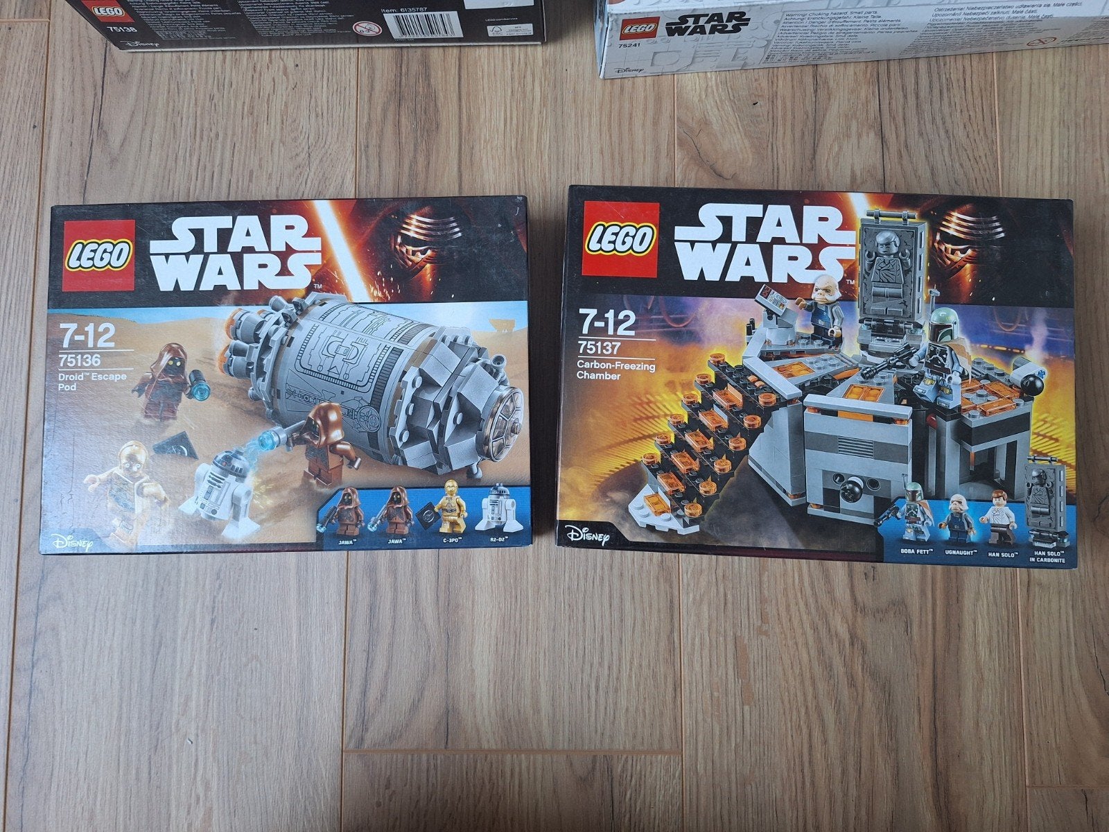 lego star wars sets 75136, 75137, Star Wars, Lego, Nieuw, Ophalen of Verzenden