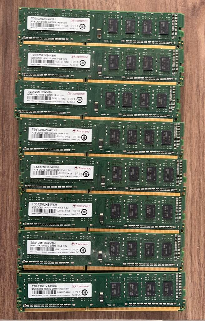 LOT 159x RAM DDR3 4GB 1600 – IDÉAL RECONDITIONNEMENT, Computers en Software, RAM geheugen, Gebruikt, Desktop, 4 GB, DDR3, Ophalen of Verzenden