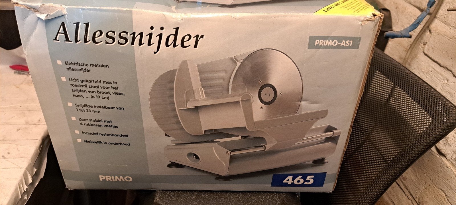 Primo AS1 Allessnijder / Snijmachine –, Enlèvement