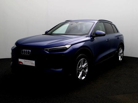 Audi Q6 e-tron Audi Q6 SUV Corporate e-tron performance  225, Auto's, Automaat, Adaptive Cruise Control, Blauw, Elektrisch