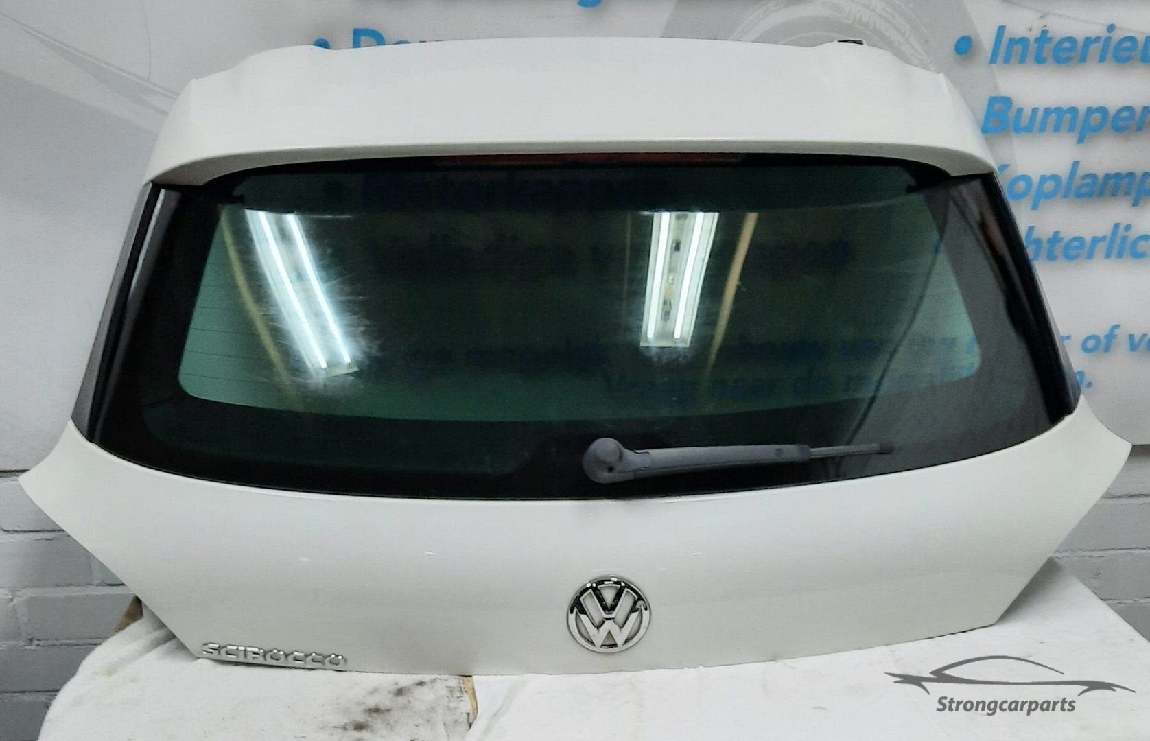 VW Scirocco achterklep kleur LB9A compleet en onbeschadigd., Gebruikt, Volkswagen, -, Ophalen of Verzenden