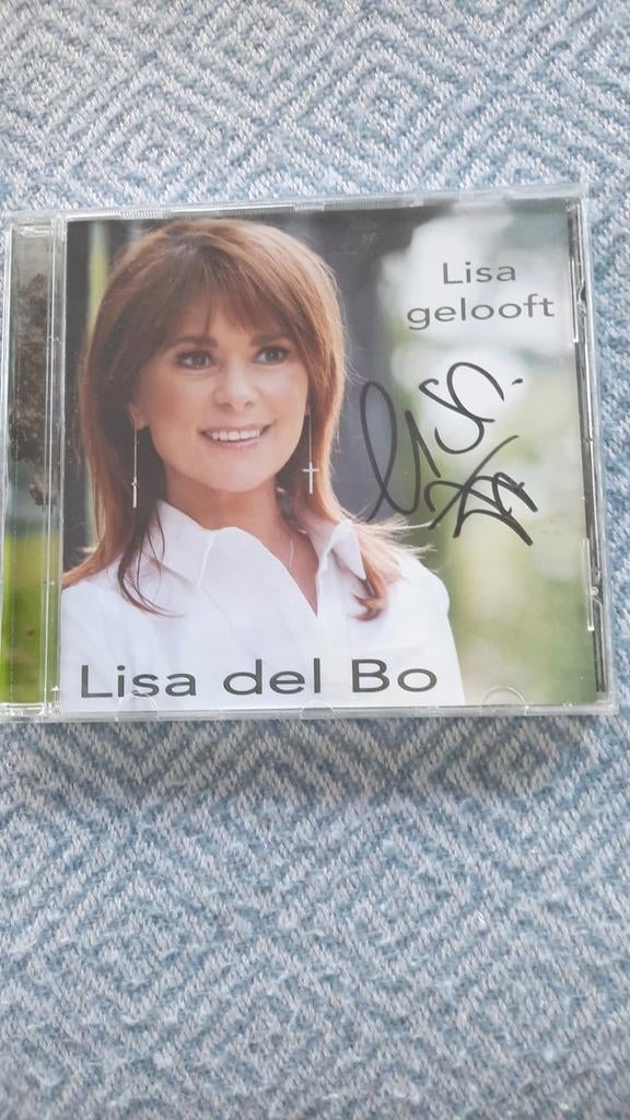 LISA DEL BO Lisa gelooft (cd, gesigneerd), Ophalen of Verzenden, Zo goed als nieuw