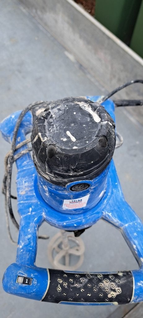 beton en verfmixer, Ophalen, Gebruikt