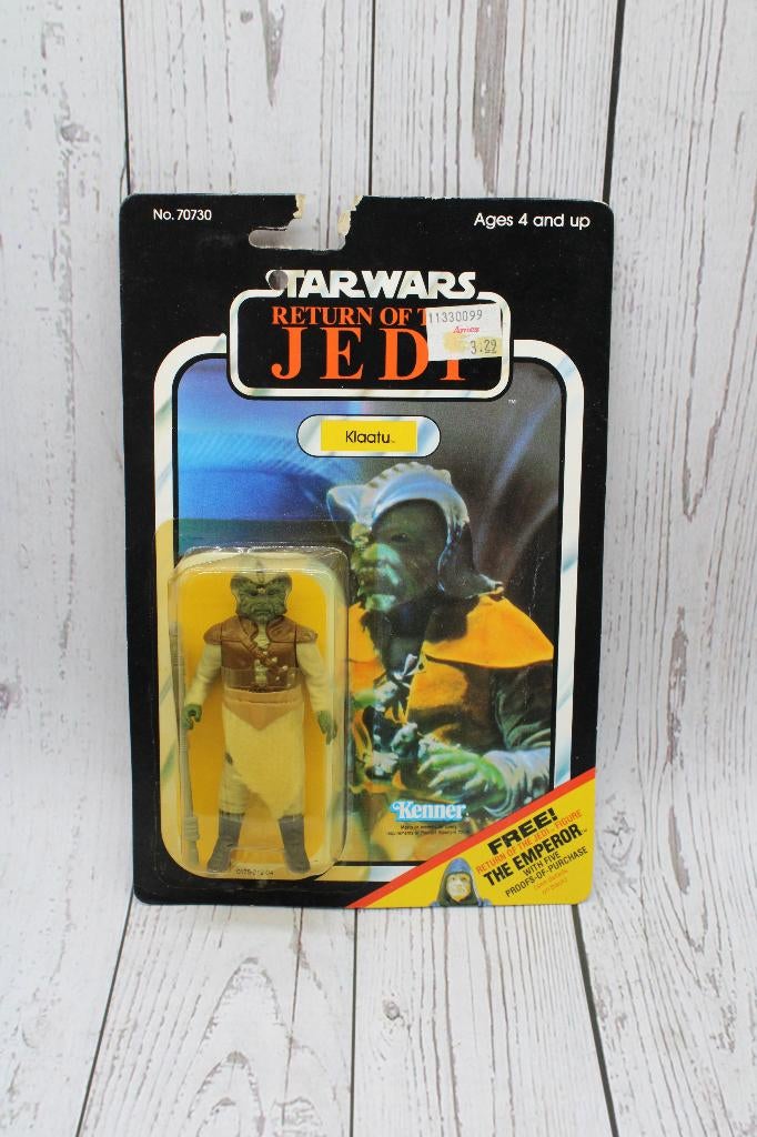 Star Wars Vintage Klaatu 65 Back MOC - 1983 - Kenner, Enlèvement ou Envoi, Comme neuf, Figurine