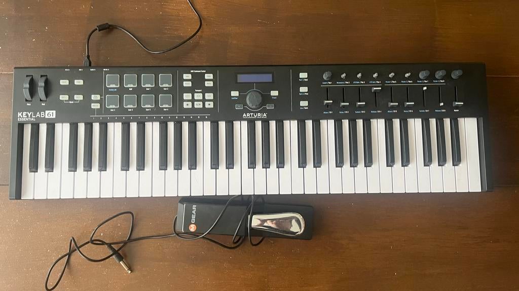 Clavier midi Arturia Keylab 61 touches, Musique & Instruments, Enlèvement, Utilisé