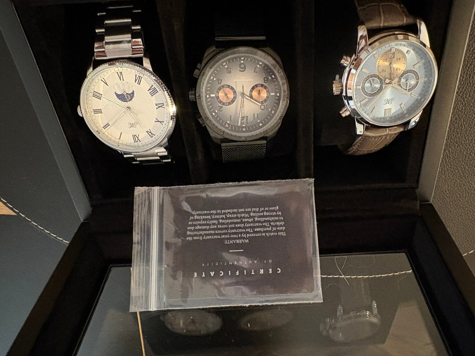 Montre maxim moore, Overige merken, Staal, Polshorloge, Overige materialen