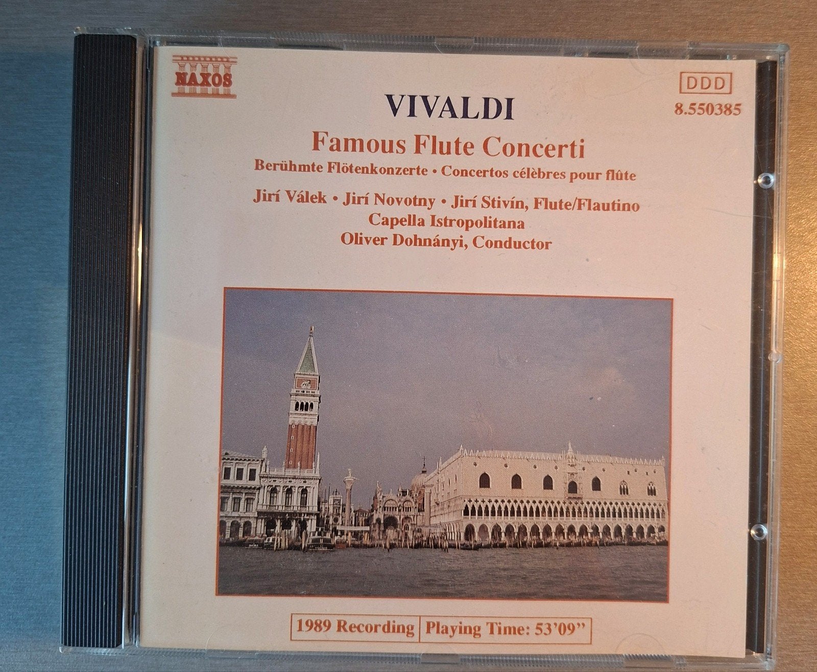 CD. Vivaldi. Concerti pour flûte célèbre., Enlèvement ou Envoi, Vivaldi
