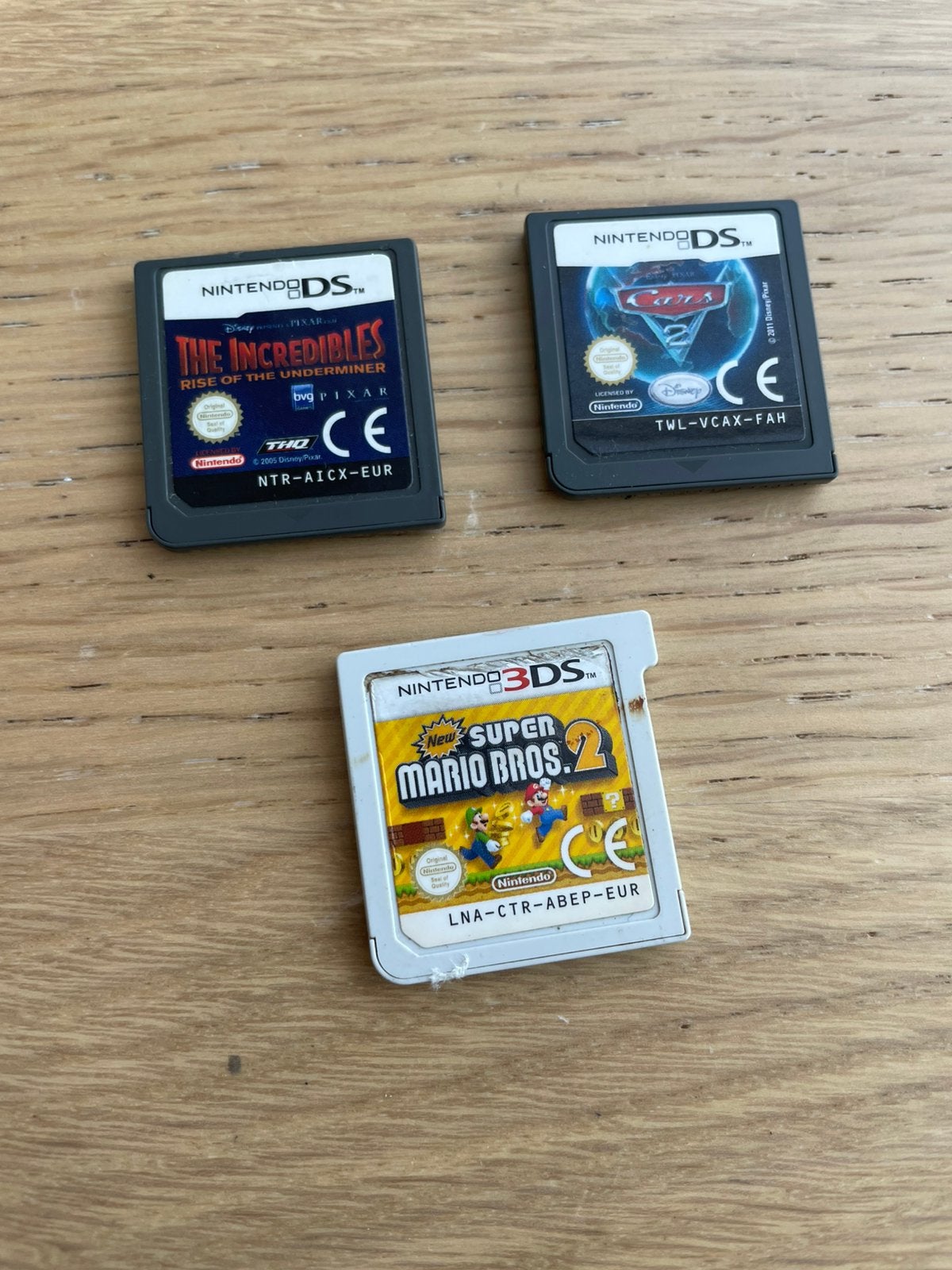 Jeux DS, Enlèvement, Utilisé